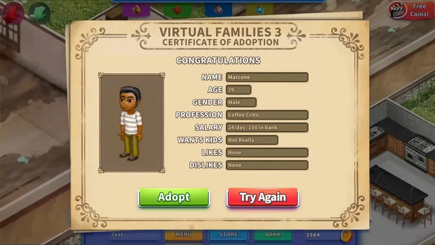 Скриншот 4 к игре Virtual Families 3