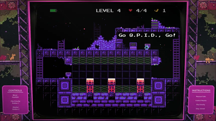 Скриншот 3 к игре Digital Eclipse Arcade: Q.P.I.D.