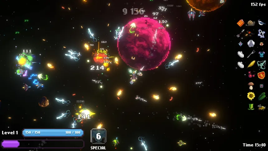 Скриншот 1 к игре Super Smash Asteroids