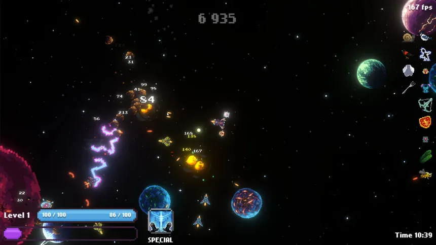 Скриншот 3 к игре Super Smash Asteroids