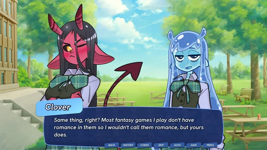 Скриншот 6 к игре Wholesome Monster Girl Academia