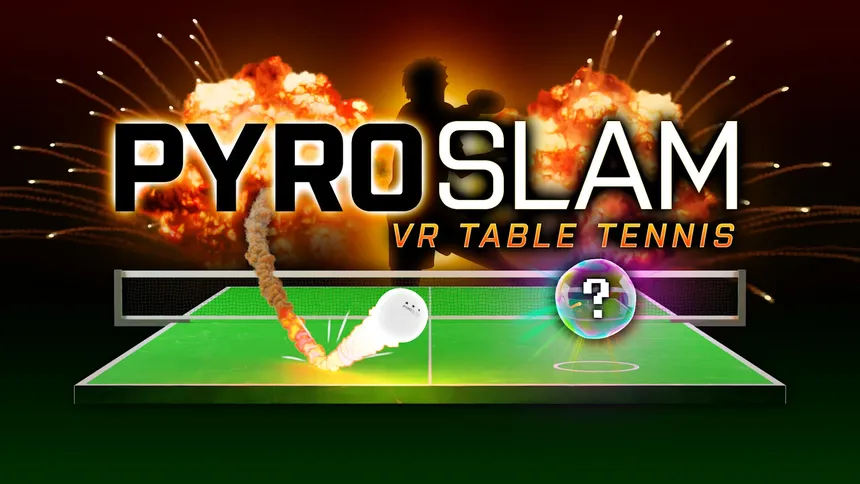 Скриншот 1 к игре PyroSlam: VR Table Tennis