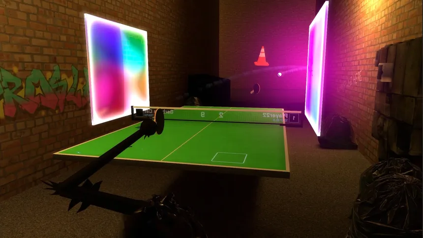 Скриншот 4 к игре PyroSlam: VR Table Tennis