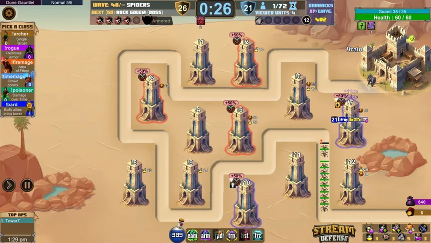 Скриншот 3 к игре Stream Defense
