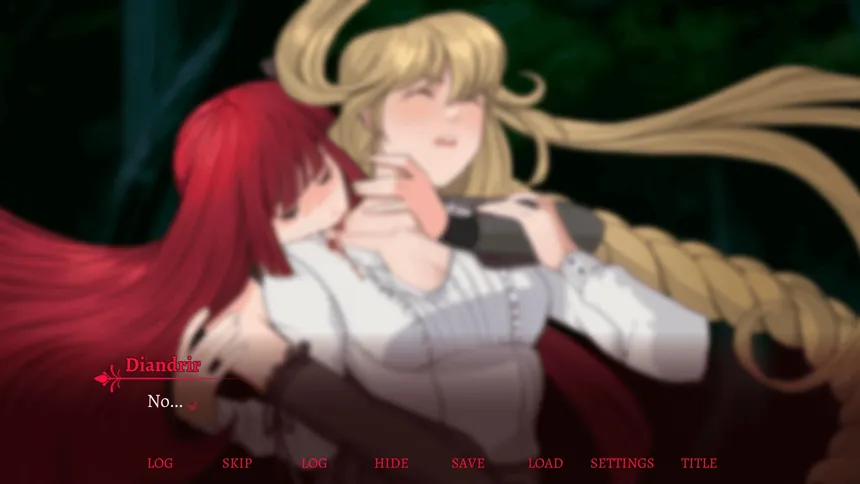 Скриншот 2 к игре Crimson Song - Yuri Visual Novel
