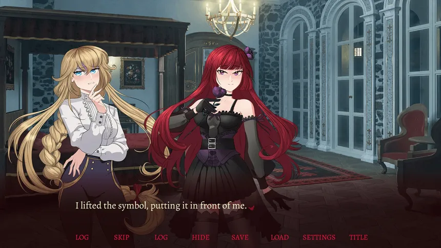 Скриншот 3 к игре Crimson Song - Yuri Visual Novel