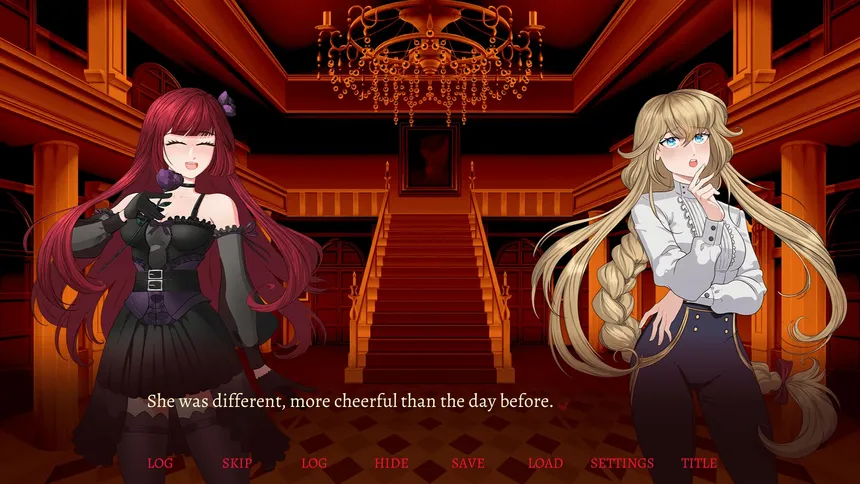 Скриншот 5 к игре Crimson Song - Yuri Visual Novel