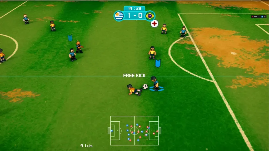 Скриншот 6 к игре Charrua Soccer - Pro Edition
