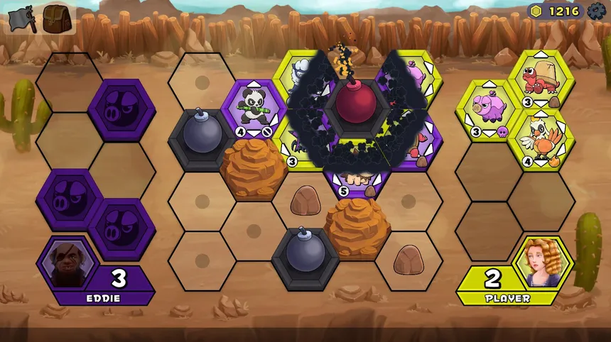 Скриншот 2 к игре Attack on Hex Island