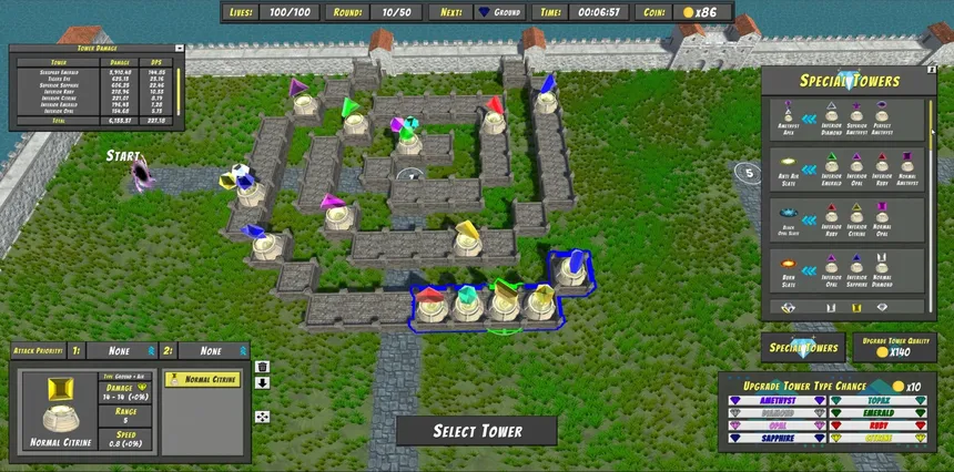 Скриншот 4 к игре Gemstone Guardians