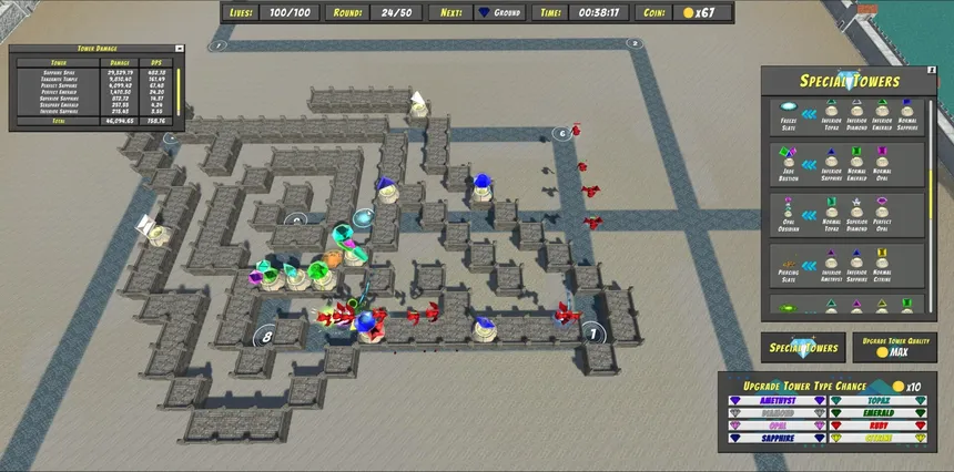 Скриншот 8 к игре Gemstone Guardians