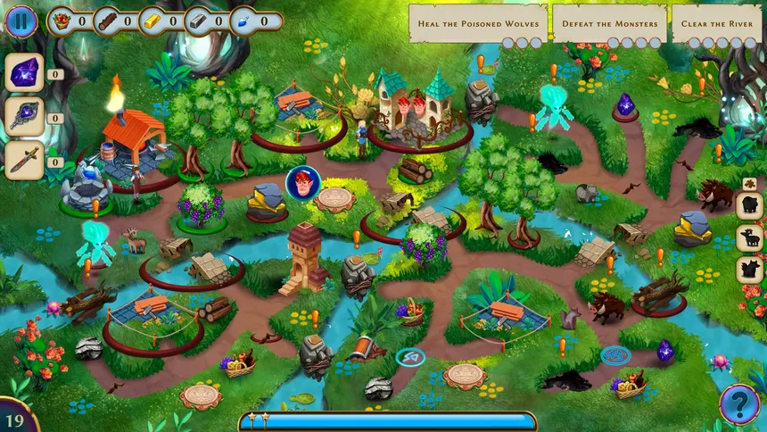 Скриншот 4 к игре Elven Rivers: The Forgotten Lands Collector's Edition