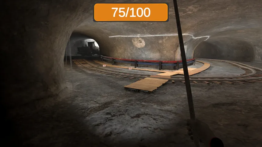 Скриншот 6 к игре Underground roof fall hazard assessment VR Training