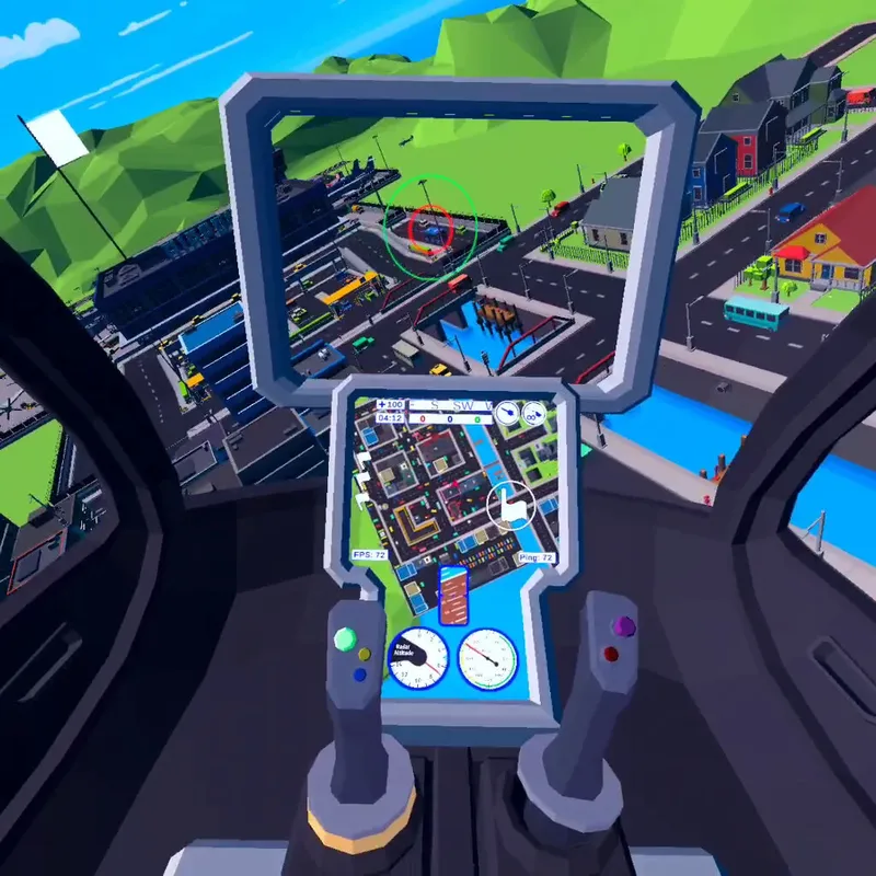 Скриншот 1 к игре Copter Strike VR