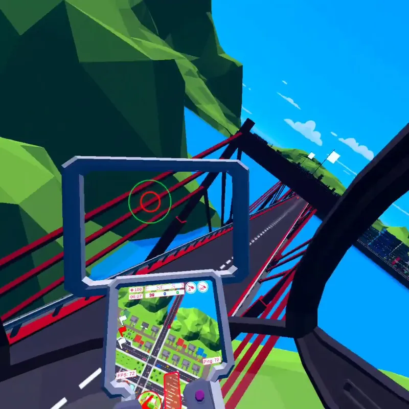 Скриншот 2 к игре Copter Strike VR