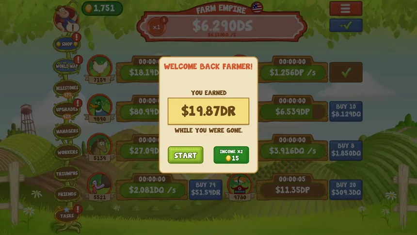 Скриншот 2 к игре Farm Empire