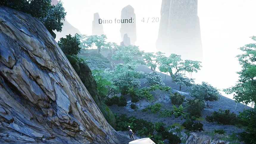 Скриншот 1 к игре VR DINOSAUR RESCUE Project X