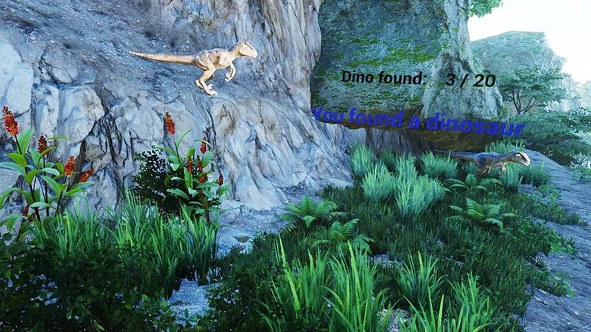 Скриншот 4 к игре VR DINOSAUR RESCUE Project X