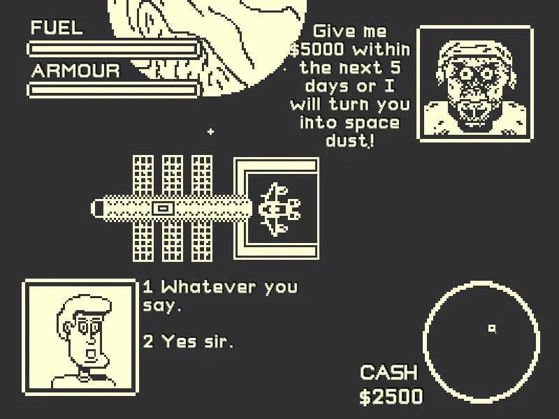 Скриншот 1 к игре Space Dust