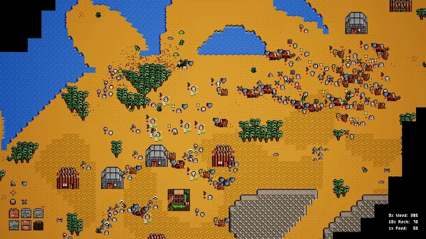 Скриншот 1 к игре Pixel Wars
