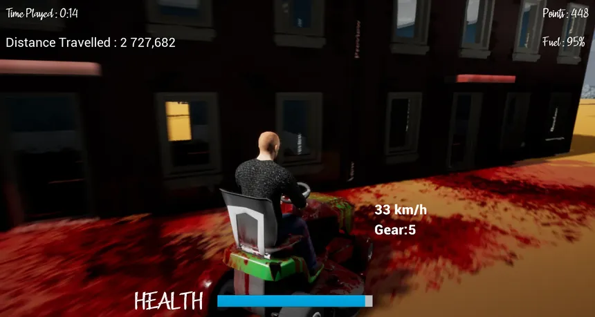 Скриншот 5 к игре Lawnmower Game: Zombies