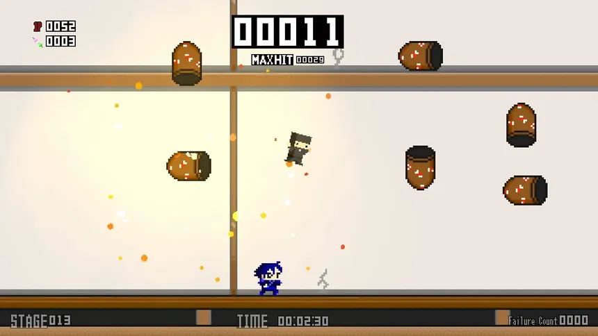 Скриншот 2 к игре Ninja Otedama R　～忍者お手玉R～