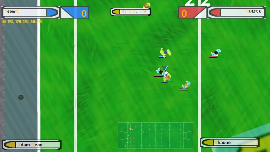 Скриншот 1 к игре Rugby Sevens 23