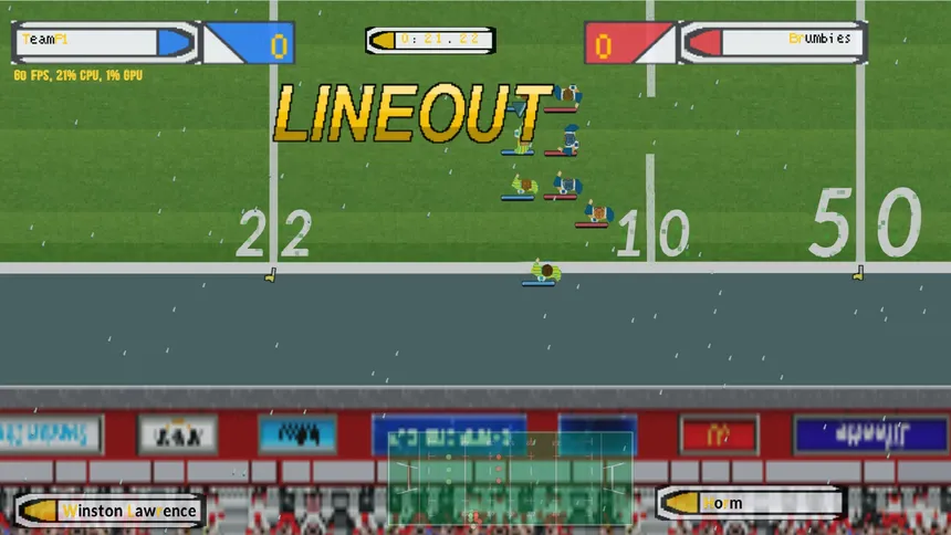 Скриншот 3 к игре Rugby Sevens 23
