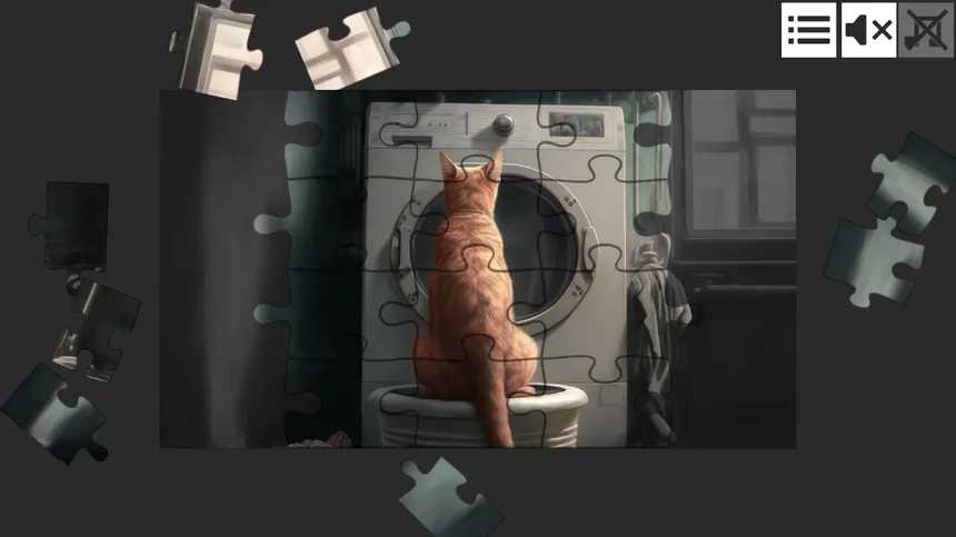 Скриншот 3 к игре Cat Jigsaw Puzzle Games