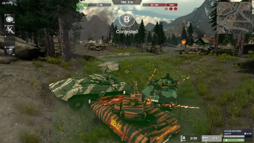 Скриншот 4 к игре Red Crucible Tanks