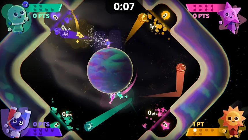 Скриншот 6 к игре Which Way Up: Galaxy Games