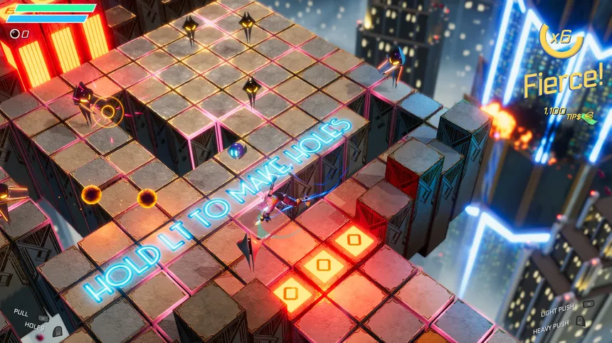 Скриншот 2 к игре Neon Death Drop