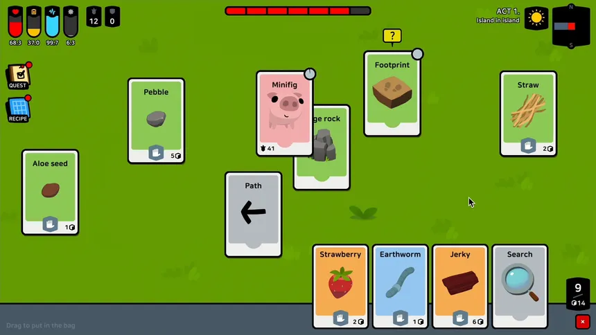 Скриншот 5 к игре Stack Island - Survival card game