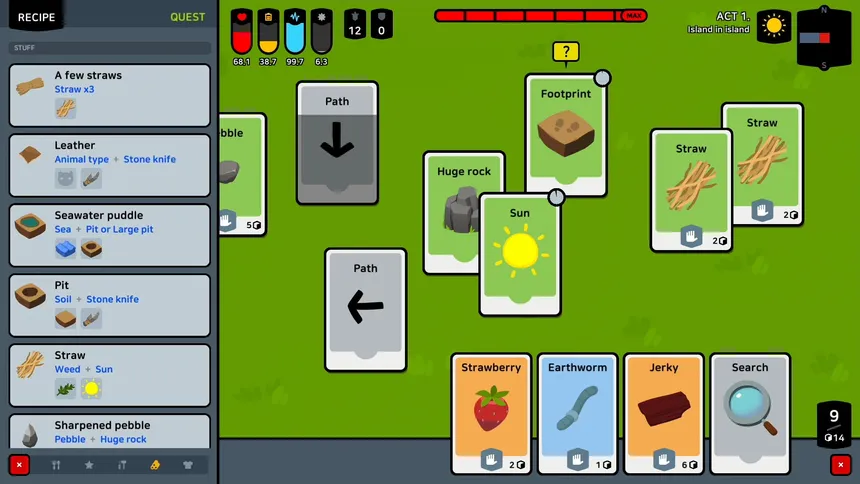 Скриншот 7 к игре Stack Island - Survival card game