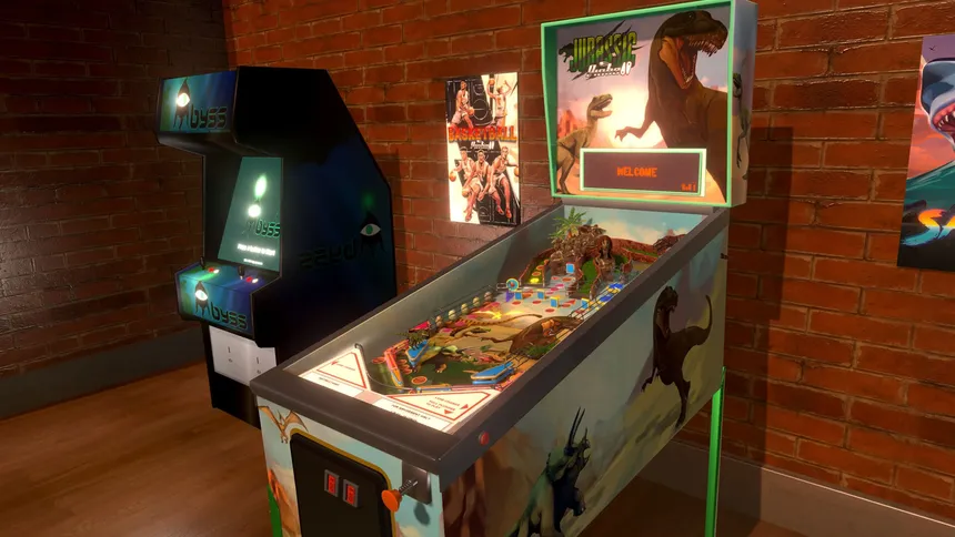 Скриншот 2 к игре Jurassic Pinball