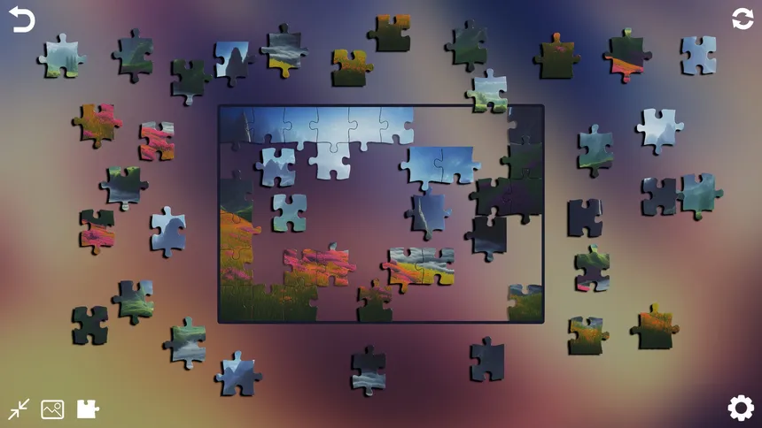 Скриншот 1 к игре Jigsaw Puzzles: Fantasy Landscapes