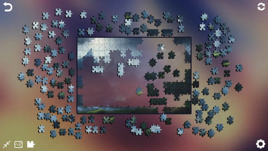 Скриншот 2 к игре Jigsaw Puzzles: Fantasy Landscapes