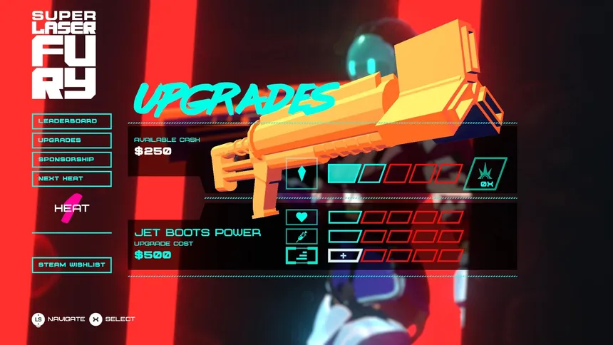 Скриншот 4 к игре Super Laser Fury