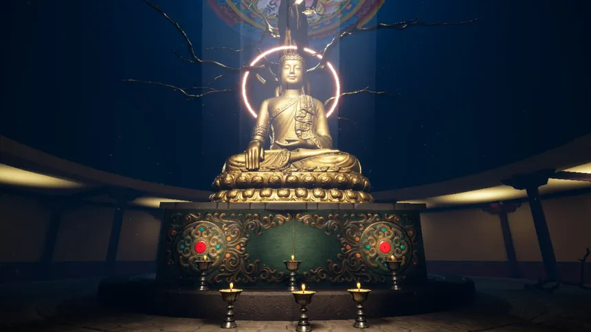 Скриншот 1 к игре Shambhala Gateway: The Meditation Quest of Mindfulness