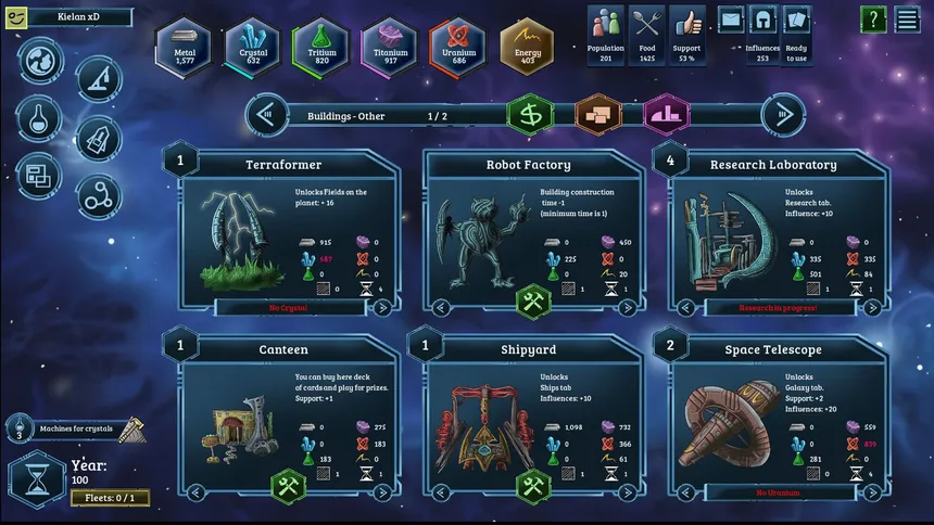 Скриншот 2 к игре Galactic Empire
