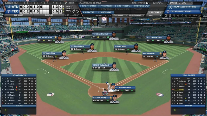 Скриншот 2 к игре Out of the Park Baseball 24
