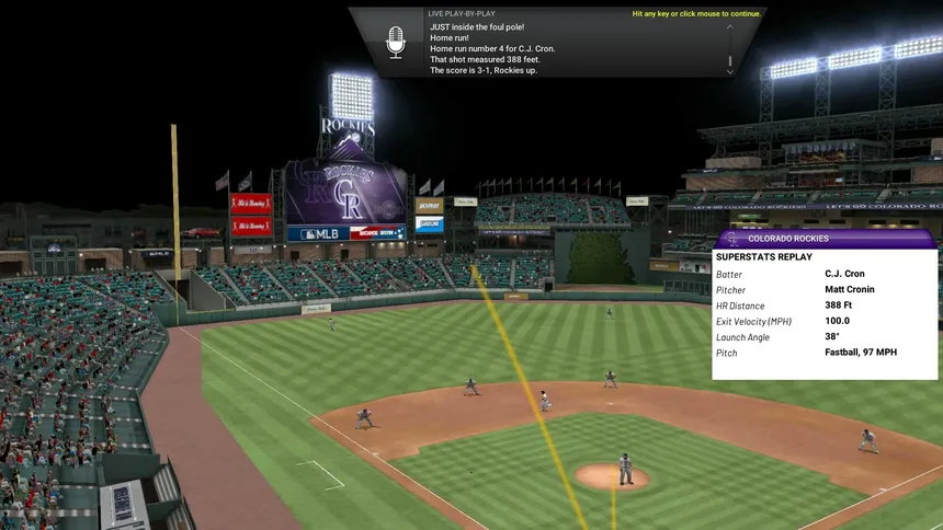 Скриншот 3 к игре Out of the Park Baseball 24