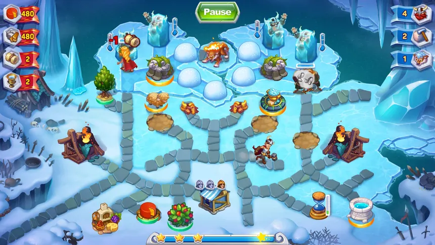 Скриншот 1 к игре Ancient Saga: Путешествие Викингов - Resource Management Simulator