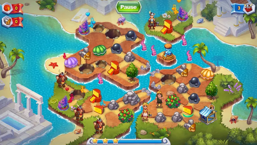 Скриншот 4 к игре Ancient Saga: Путешествие Викингов - Resource Management Simulator