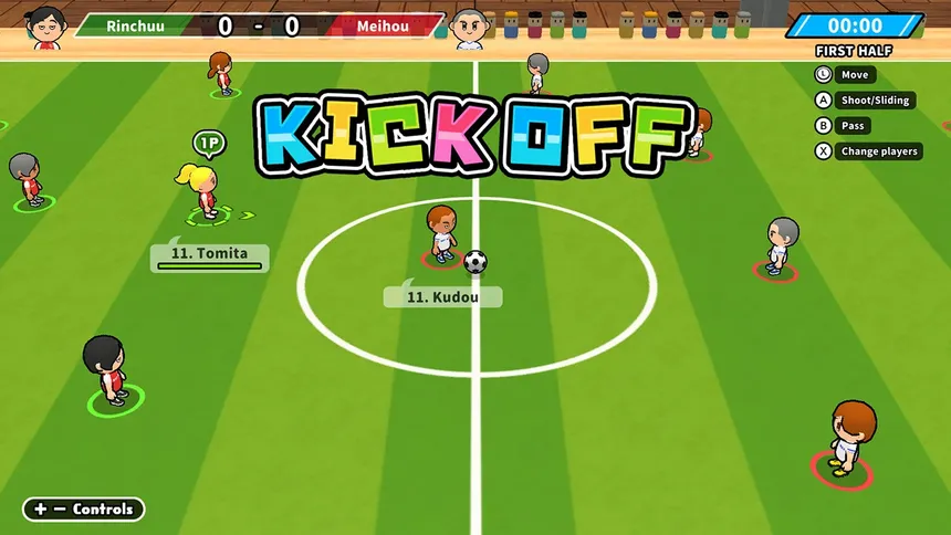 Скриншот 1 к игре Desktop Soccer 2