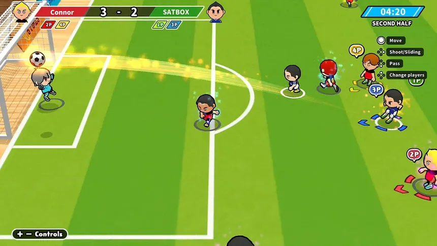 Скриншот 4 к игре Desktop Soccer 2