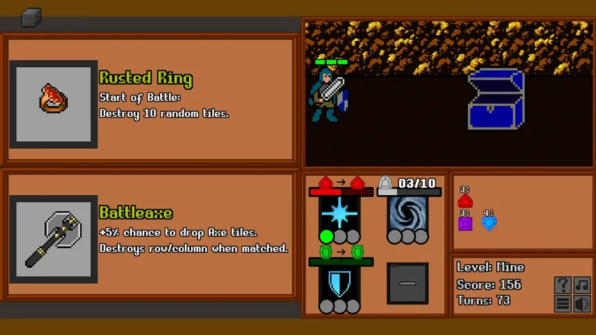 Скриншот 2 к игре Dungeons & Jewels