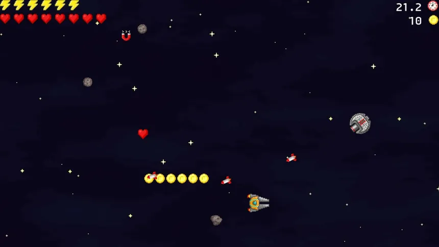 Скриншот 5 к игре Ernesto's Asteroid Arcade
