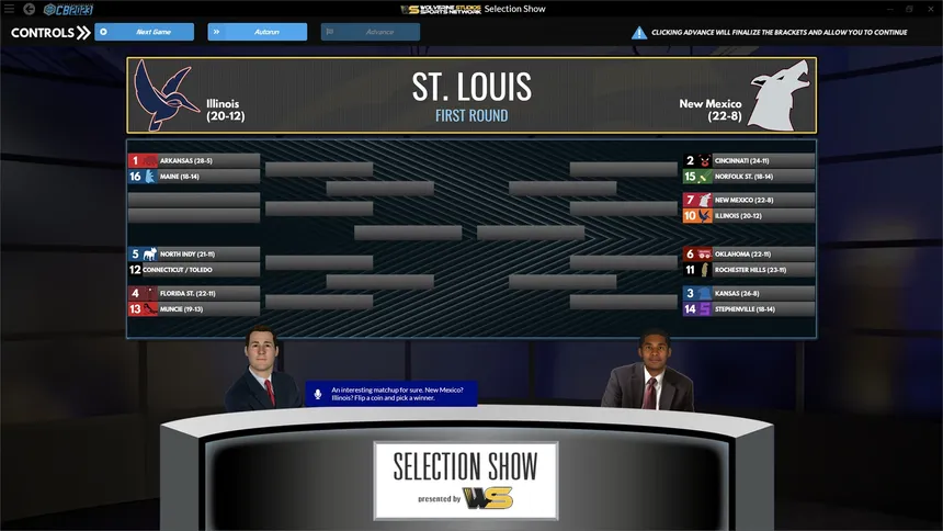 Скриншот 6 к игре Draft Day Sports: College Basketball 2023