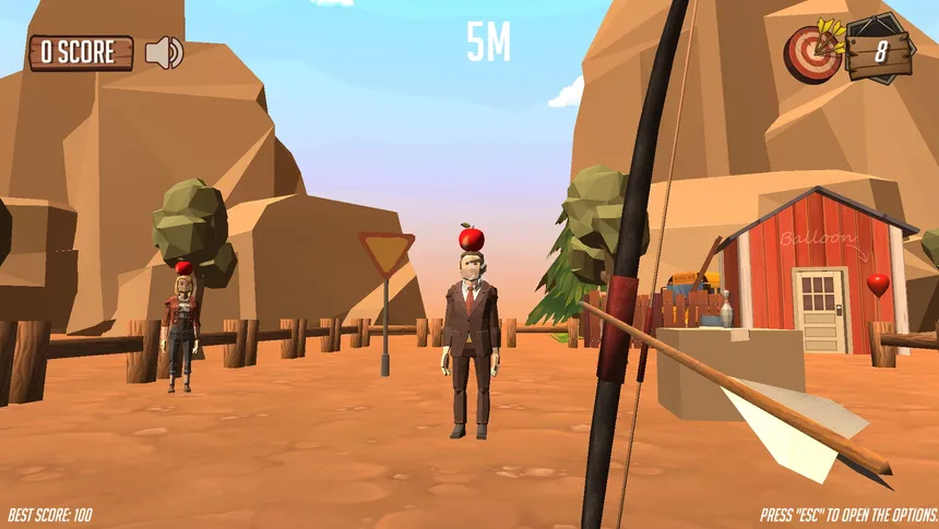 Скриншот 1 к игре Archery Simulator